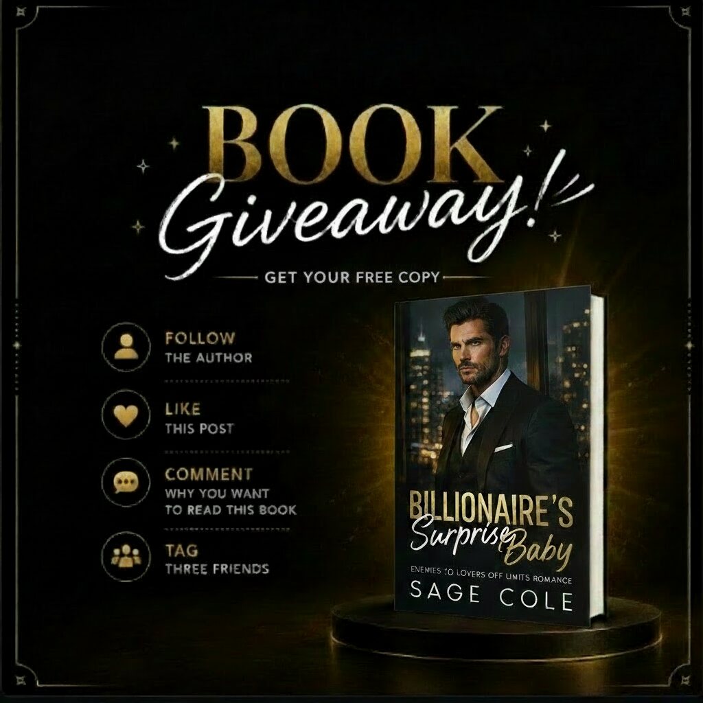 Book giveaway graphic